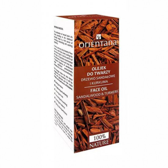 Олія для обличчя Orientana Face Oil Sandalwood & Turmeric Сандалове дерево та куркума, 50 мл Олія для обличчя Orientana Face Oil Sandalwood & Turmeric Сандалове дерево та куркума, 50 мл