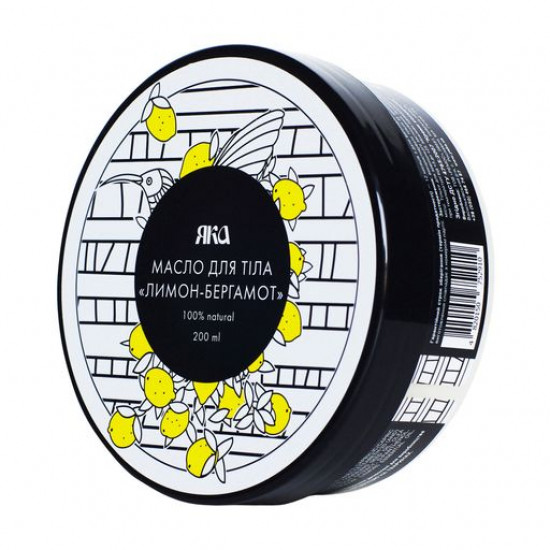Jac Bergamot-Limon's body oil, 200 ml Jac Bergamot-Limon's body oil, 200 ml