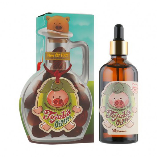 Elizavecca Farmer Piggy Jojoba Oil jojoba oil of 100%, 100 ml Elizavecca Farmer Piggy Jojoba Oil jojoba oil of 100%, 100 ml