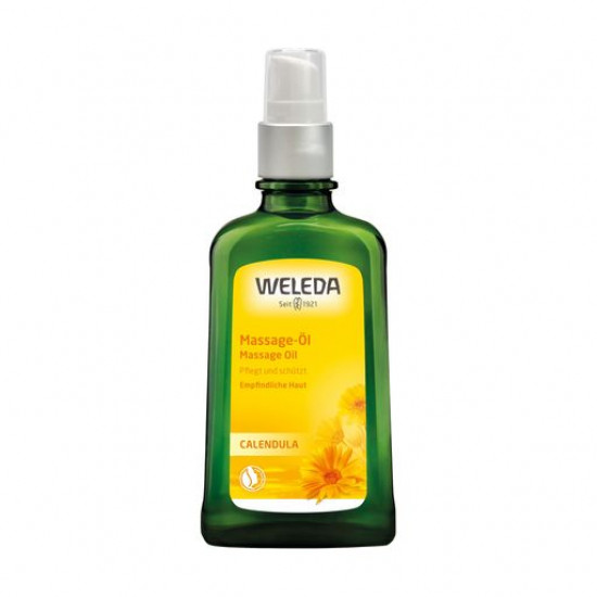 Massage oil for a body of Weleda Calendula Massage Oil, 100 ml Massage oil for a body of Weleda Calendula Massage Oil, 100 ml