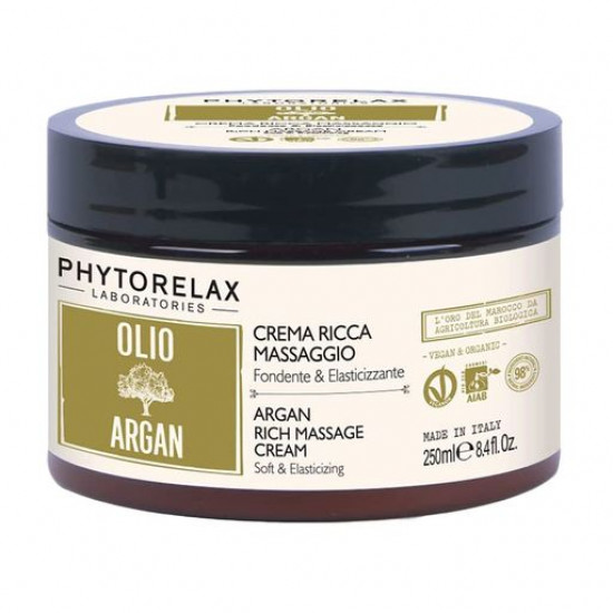 Массажный крем для тела Phytorelax Laboratories Argan Oil Body Cream с аргановым маслом, 250 мл
Массажный крем для тела Phytorelax Laboratories Argan Oil Body Cream с аргановым маслом, 250 мл