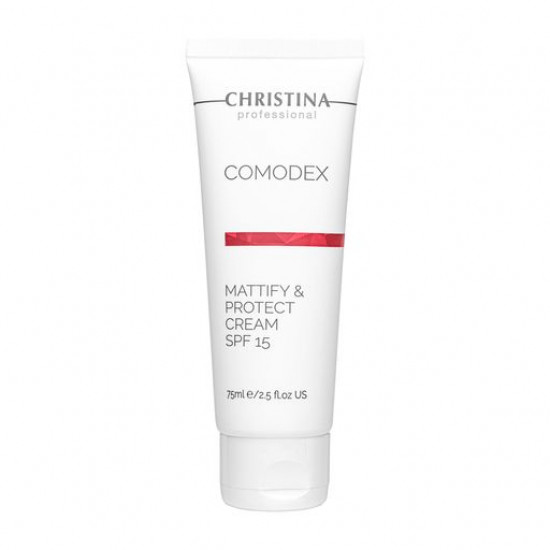 Матуючий захисний крем для обличчя Christina Comodex-Mattify & Protect Cream SPF 15, 75 мл Матуючий захисний крем для обличчя Christina Comodex-Mattify & Protect Cream SPF 15, 75 мл