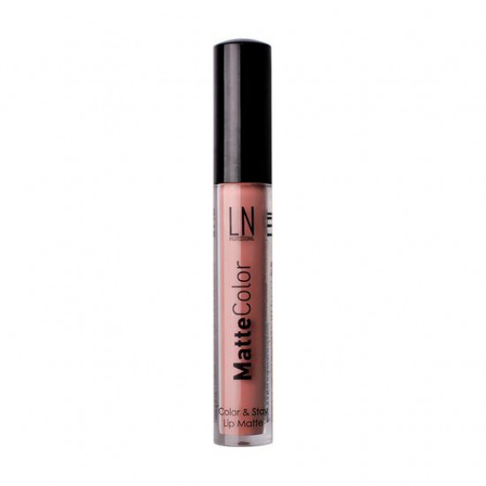 Матовий блиск для губ LN Professional Matte Color 02, 6 мл Матовий блиск для губ LN Professional Matte Color 02, 6 мл