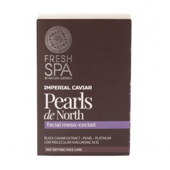 Mesococktail for the person Natura Siberica Fresh Spa Imperial Caviar Pearls de North of the Pearl of the North, 30 ml Mesococktail for the person Natura Siberica Fresh Spa Imperial Caviar Pearls de North of the Pearl of the North, 30 ml