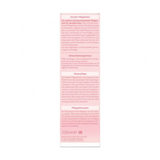 Almond delicate Weleda Almond Calming Body Lotion body lotion, 200 ml Almond delicate Weleda Almond Calming Body Lotion body lotion, 200 ml