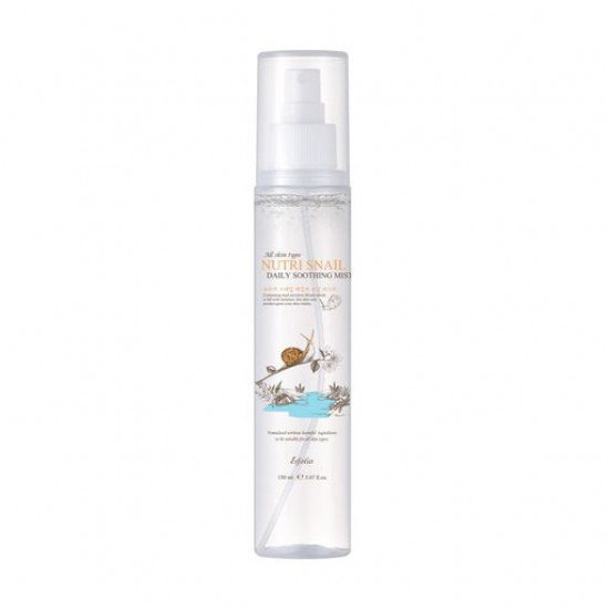 Міст для обличчя Esfolio Nutri Snail Daily Soothing Mist з муцином равлики, 150 мл Міст для обличчя Esfolio Nutri Snail Daily Soothing Mist з муцином равлики, 150 мл