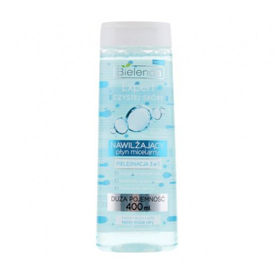 Міцелярна рідина Bielenda Clean Skin Expert 3 в 1 зволожуюча, 400 мл Міцелярна рідина Bielenda Clean Skin Expert 3 в 1 зволожуюча, 400 мл