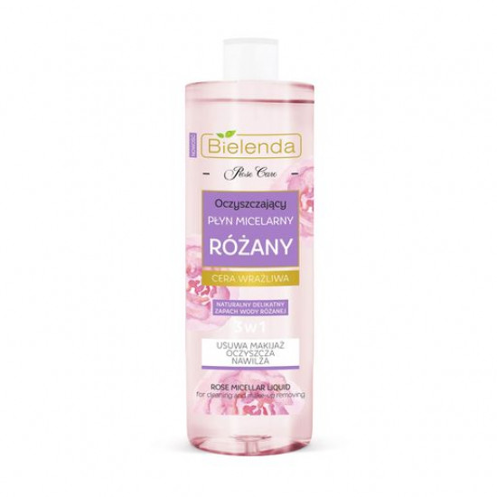 Micellar liquid for the person Bielenda ROSE CARE, 500 ml Micellar liquid for the person Bielenda ROSE CARE, 500 ml