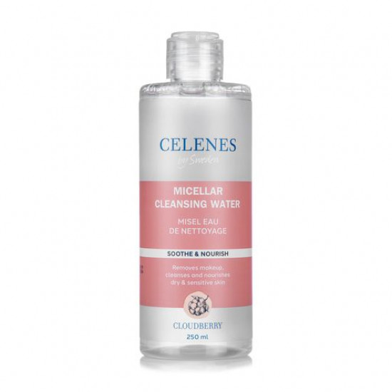 Міцелярна вода Celenes Cloudberry Micellar Cleansing Water з морошкою, для сухої та чутливої шкіри, 250 мл Міцелярна вода Celenes Cloudberry Micellar Cleansing Water з морошкою, для сухої та чутливої шкіри, 250 мл