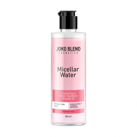 Міцелярна вода Joko Blend Micellar Water з екстрактом равлика, 200 мл Міцелярна вода Joko Blend Micellar Water з екстрактом равлика, 200 мл