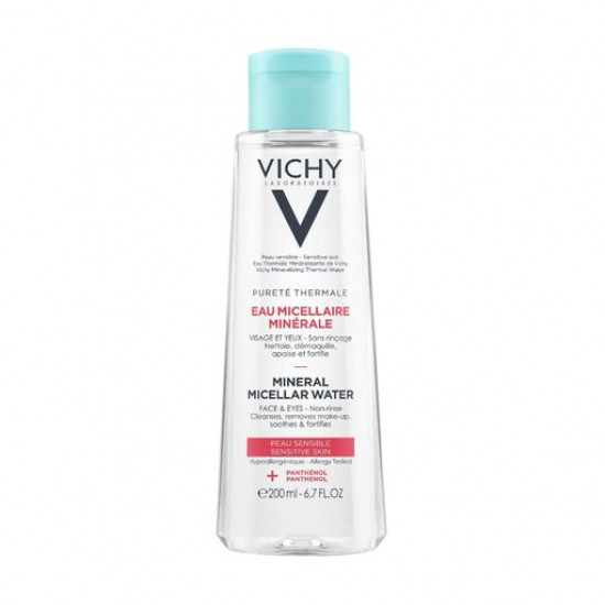 Мицеллярная вода для чувствительной кожи лица и глаз Vichy Purete Thermale Mineral Micellar Water, 200 мл
Мицеллярная вода для чувствительной кожи лица и глаз Vichy Purete Thermale Mineral Micellar Water, 200 мл