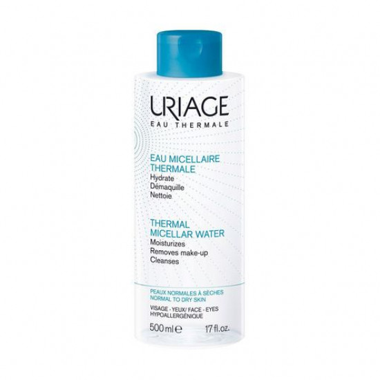 Мицеллярная вода для нормальной та сухой кожи лица Uriage Thermal Micellar Water, 500 мл
Мицеллярная вода для нормальной та сухой кожи лица Uriage Thermal Micellar Water, 500 мл