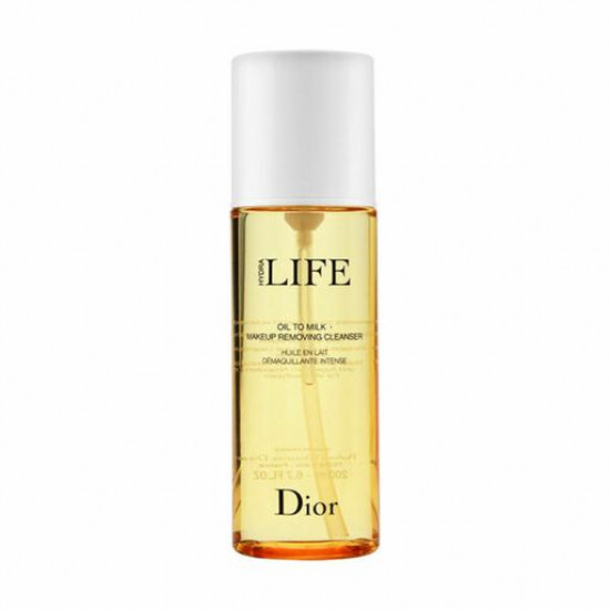 Молочко-масло для снятия макияжа Christian Dior Hydra Life Oil To Milk Makeup Removing Cleanser, 200 мл
Молочко-масло для снятия макияжа Christian Dior Hydra Life Oil To Milk Makeup Removing Cleanser, 200 мл