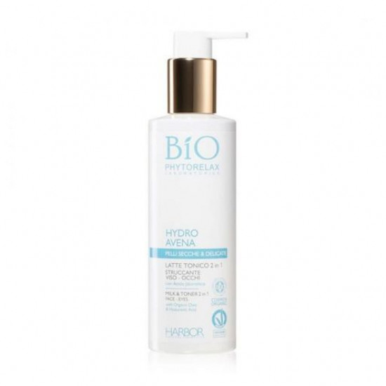Milk tonic for the person and eyes of Phytorelax Laboratories Bio Phytorelax Hydro Avena Milk&Toner 2in1, 200 ml Milk tonic for the person and eyes of Phytorelax Laboratories Bio Phytorelax Hydro Avena Milk&Toner 2in1, 200 ml