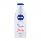 Молочко-догляд для тіла Nivea Квітка сакури, з маслом жожоба, 200 мл Молочко-догляд для тіла Nivea Квітка сакури, з маслом жожоба, 200 мл