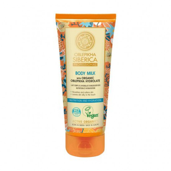 Молочко для тіла Natura Siberica Oblepiha Siberica Body Milk Живлення та зволоження, 200 мл Молочко для тіла Natura Siberica Oblepiha Siberica Body Milk Живлення та зволоження, 200 мл