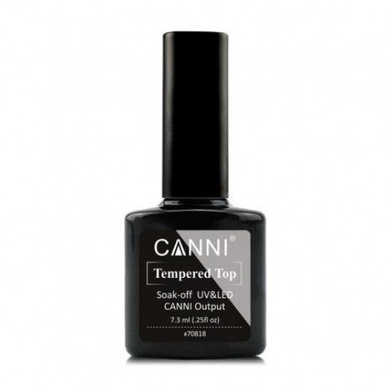 Dairy finishing covering of Canni No Wipe Top Coat Milky Shimmer without sticky layer about a shimmer, 7.3 ml Dairy finishing covering of Canni No Wipe Top Coat Milky Shimmer without sticky layer about a shimmer, 7.3 ml