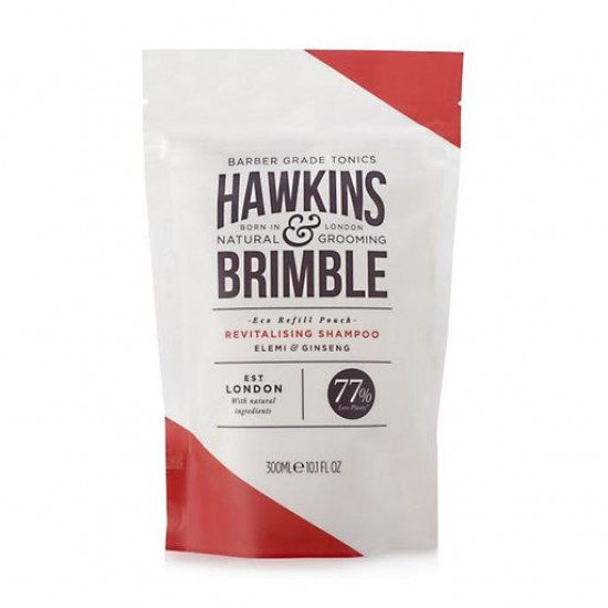 The men's restoring shampoo for hair of Hawkins & Brimble Revitalising Shampoo Eco-Refillable, 300 ml (spare wheel) The men's restoring shampoo for hair of Hawkins & Brimble Revitalising Shampoo Eco-Refillable, 300 ml (spare wheel)