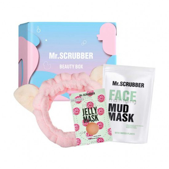 Набор Mr.Scrubber Peony Care (маска для лица, 100 г + гелевая маска для лица, 60 мл + повязка для волос)
Набор Mr.Scrubber Peony Care (маска для лица, 100 г + гелевая маска для лица, 60 мл + повязка для волос)