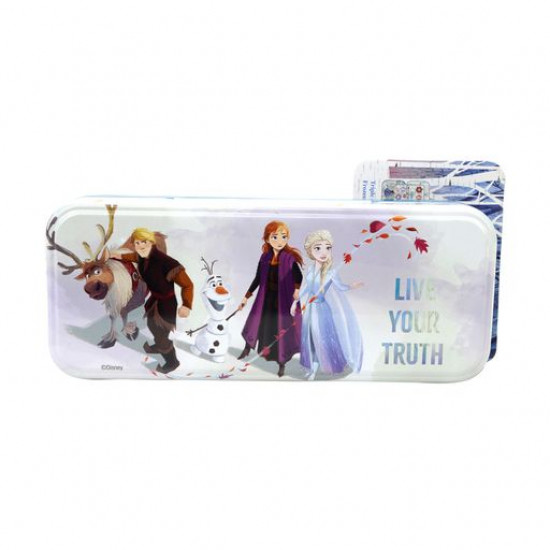 Набір дитячої косметики в пеналі Markwins Frozen 3 рівня, з 5 років, 260 г (1580155E) Набір дитячої косметики в пеналі Markwins Frozen 3 рівня, з 5 років, 260 г (1580155E)
