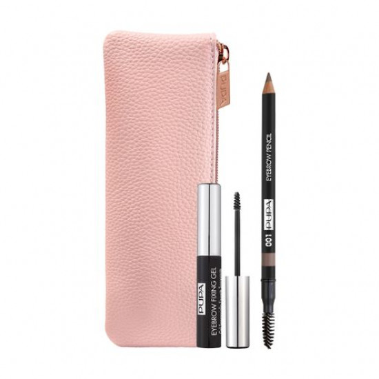 Набір для брів Pupa Eyebrow Essential Kit 001 Blonde (олівець для брів, 1.08 г + гель для брів, 4 мл + косметичка) Набір для брів Pupa Eyebrow Essential Kit 001 Blonde (олівець для брів, 1.08 г + гель для брів, 4 мл + косметичка)