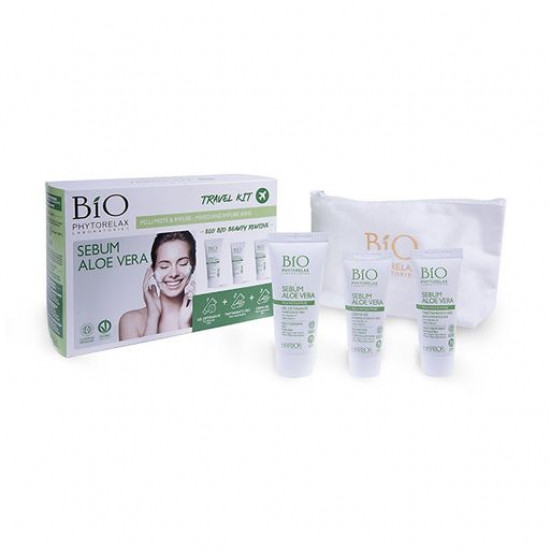 Набор для лица Phytorelax Laboratories Travel Kit Sebum Aloe Vera (очищающий гель, 40 мл + сыворотка, 15 мл + крем-гель, 20 мл)
Набор для лица Phytorelax Laboratories Travel Kit Sebum Aloe Vera (очищающий гель, 40 мл + сыворотка, 15 мл + крем-гель, 20 мл)