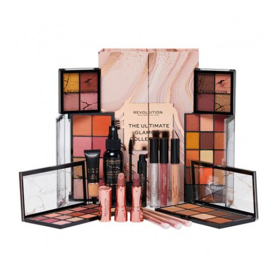 Set for a make-up of Makeup Revolution The Ultimate Glamour Collection, 17 units Set for a make-up of Makeup Revolution The Ultimate Glamour Collection, 17 units