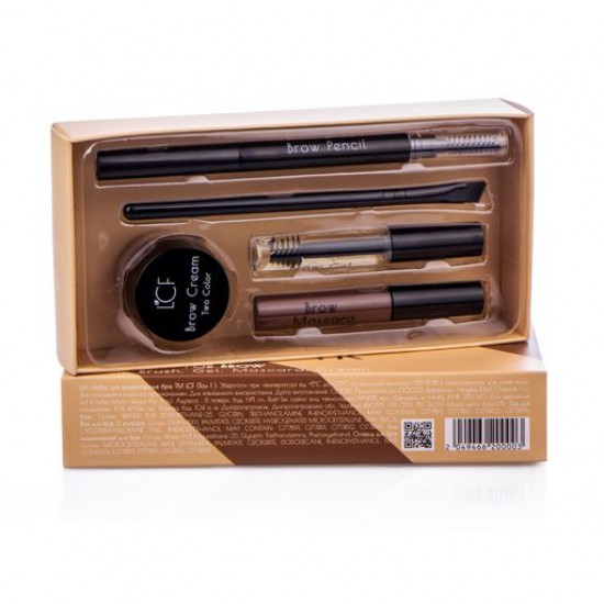Set for modeling of eyebrows of LCF 1 Light Brown, 5 units Set for modeling of eyebrows of LCF 1 Light Brown, 5 units