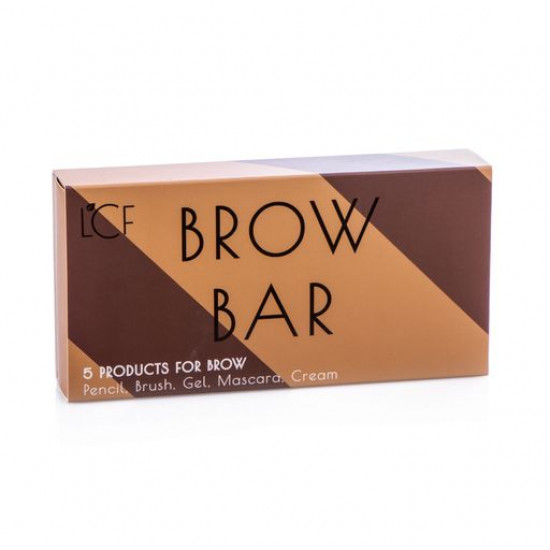 Set for modeling of eyebrows of LCF 2 Dark Brown, 5 units Set for modeling of eyebrows of LCF 2 Dark Brown, 5 units