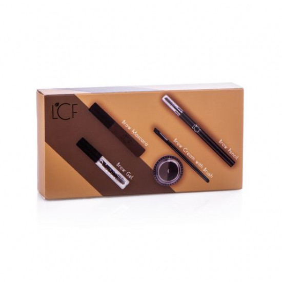 Set for modeling of eyebrows of LCF 2 Dark Brown, 5 units Set for modeling of eyebrows of LCF 2 Dark Brown, 5 units