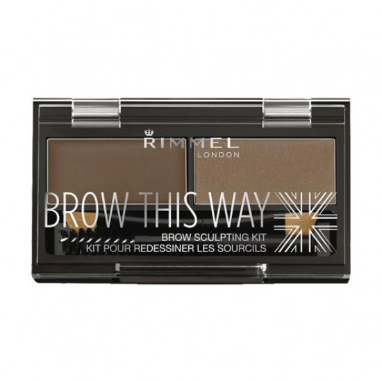 Набор для моделирования бровей Rimmel Brow This Way 002 Medium Brown
Набор для моделирования бровей Rimmel Brow This Way 002 Medium Brown
