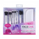 Набор кистей для макияжа Faceone Cosmetics, 6 шт + футляр
Набор кистей для макияжа Faceone Cosmetics, 6 шт + футляр