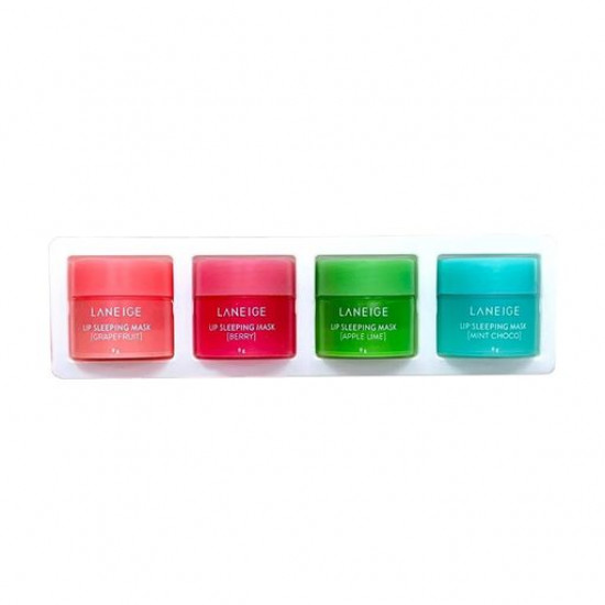 Набор ночных масок для губ Laneige Lip Sleeping Mask Mini Kit, 4*8 г
Набор ночных масок для губ Laneige Lip Sleeping Mask Mini Kit, 4*8 г