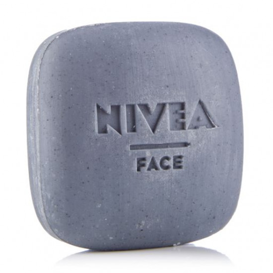 Натуральний скраб для обличчя Nivea Face Cleansing WonderBar для глибокого очищення шкіри, з активним вугіллям, 75 г Натуральний скраб для обличчя Nivea Face Cleansing WonderBar для глибокого очищення шкіри, з активним вугіллям, 75 г