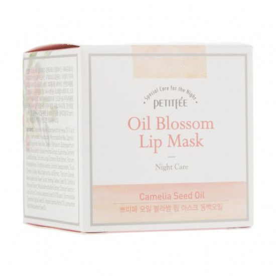 Ночная маска для губ Petitfee & Koelf Oil Blossom Lip Mask с витамином Е и маслом камелии, 15 г
Ночная маска для губ Petitfee & Koelf Oil Blossom Lip Mask с витамином Е и маслом камелии, 15 г