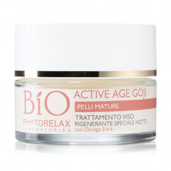 Ночной крем для лица Phytorelax Laboratories Active Age Goji Face Treatment Regenerative Night Special Goji, Omega 3, 6 Восстановление, 50 мл
Ночной крем для лица Phytorelax Laboratories Active Age Goji Face Treatment Regenerative Night Special Goji, Omega 3, 6 Восстановление, 50 мл