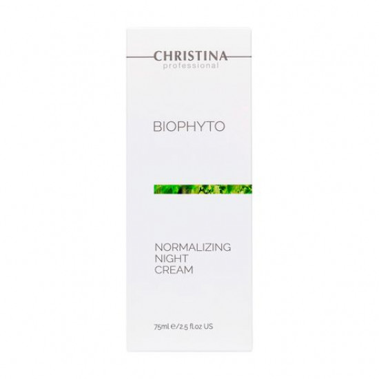 Нормалізуючий нічний крем для обличчя Christina Bio Phyto Normalizing Night Cream, 75 мл Нормалізуючий нічний крем для обличчя Christina Bio Phyto Normalizing Night Cream, 75 мл