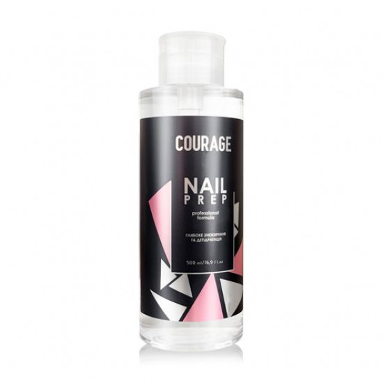 Знежирювач для нігтів Courage Nail Nail Prep, 500 мл Знежирювач для нігтів Courage Nail Nail Prep, 500 мл