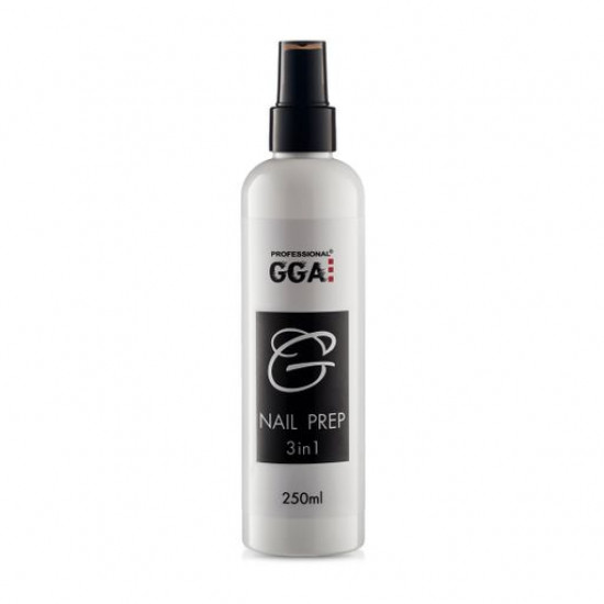 Degreaser for nails of GGA Professional Nail Prep 3in1, 250 ml Degreaser for nails of GGA Professional Nail Prep 3in1, 250 ml