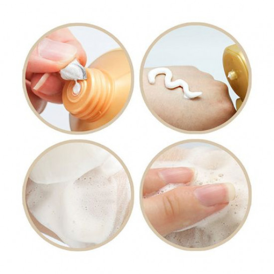 Cleansing foam for washing of Elizavecca Milky Piggy 24K Gold Snail Cleansing Foam with mutsiny snails and 24K gold, 180 ml Cleansing foam for washing of Elizavecca Milky Piggy 24K Gold Snail Cleansing Foam with mutsiny snails and 24K gold, 180 ml