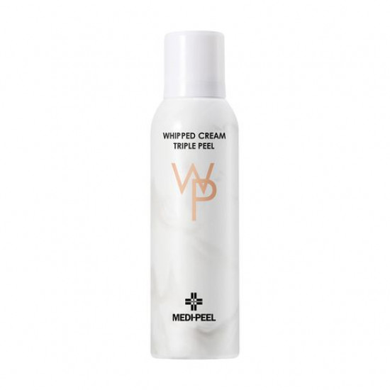 Очищаюча пілінг-пінка Medi-Peel Whipped Cream Triple Peel з кислотами, 180 мл Очищаюча пілінг-пінка Medi-Peel Whipped Cream Triple Peel з кислотами, 180 мл