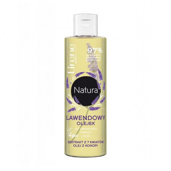 Lirene Natura Makeup Remover Oil cleansing oil for makeup removal of the face and eyes, 100 ml Lirene Natura Makeup Remover Oil cleansing oil for makeup removal of the face and eyes, 100 ml