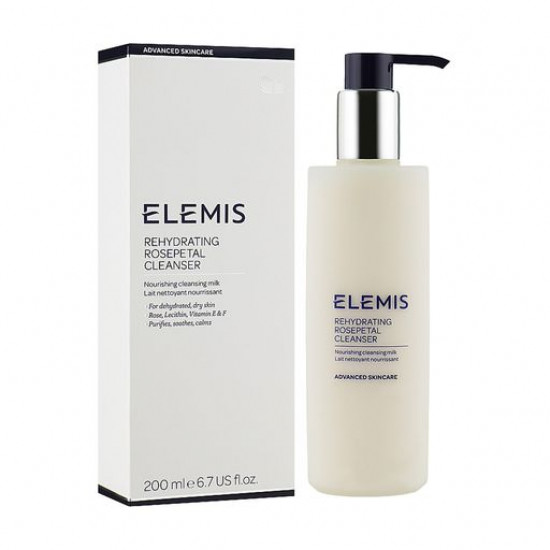 Очищающее молочко для лица Elemis Rehydrating Rosepetal Cleanser, 200 мл
Очищающее молочко для лица Elemis Rehydrating Rosepetal Cleanser, 200 мл
