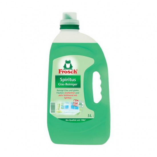 The cleaning means for the Frosch glass spirit, 5 l The cleaning means for the Frosch glass spirit, 5 l