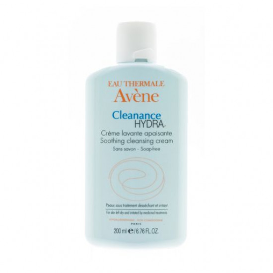 Cleansing cream for the person Avene Cleanance Hydra Soothing Cleansing Cream from an acne, 200 ml Cleansing cream for the person Avene Cleanance Hydra Soothing Cleansing Cream from an acne, 200 ml