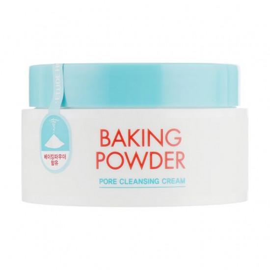 Очищаючий крем для обличчя Etude House Baking Powder Pore Cleansing Cream, 180 мл Очищаючий крем для обличчя Etude House Baking Powder Pore Cleansing Cream, 180 мл