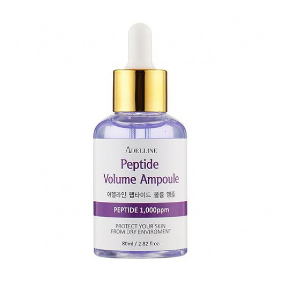 Омолоджуюча ампульна сироватка для обличчя Adelline Peptide Volume Ampoule з пептидами, 80 мл Омолоджуюча ампульна сироватка для обличчя Adelline Peptide Volume Ampoule з пептидами, 80 мл