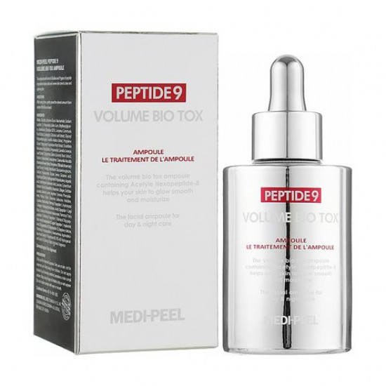 Омолоджуюча ампульна сироватка для обличчя Medi-Peel Peptide 9 Volume Bio Tox Ampoule з пептидами, 100 мл Омолоджуюча ампульна сироватка для обличчя Medi-Peel Peptide 9 Volume Bio Tox Ampoule з пептидами, 100 мл
