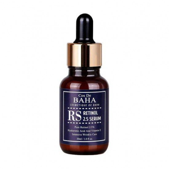 The rejuvenating serum for the person Cos De Baha Retinol of 2.5% Serum with Retinolum of 2.5%, 30 ml The rejuvenating serum for the person Cos De Baha Retinol of 2.5% Serum with Retinolum of 2.5%, 30 ml