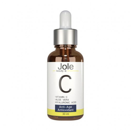 Омолаживающая сыворотка для лица Jole Vitamin C Serum с гиалуроновой кислотой и витамином С, 30 мл
Омолаживающая сыворотка для лица Jole Vitamin C Serum с гиалуроновой кислотой и витамином С, 30 мл
